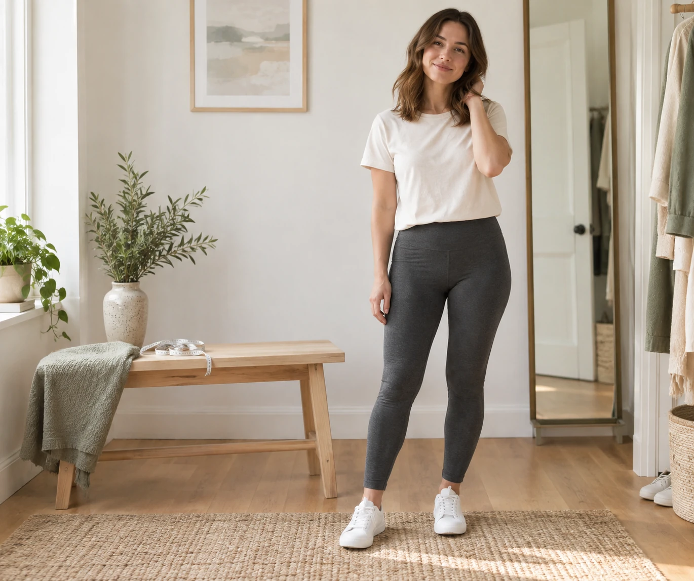 Legginsy dla niskich kobiet: 7/8 czy&nbsp;petite?